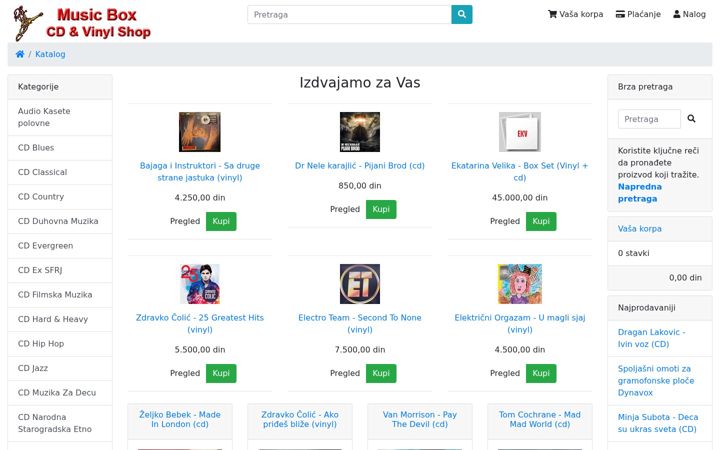 Screenshot of musicbox.co.rs
