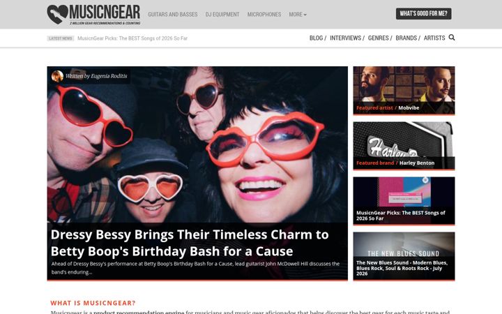 Screenshot of musicngear.com