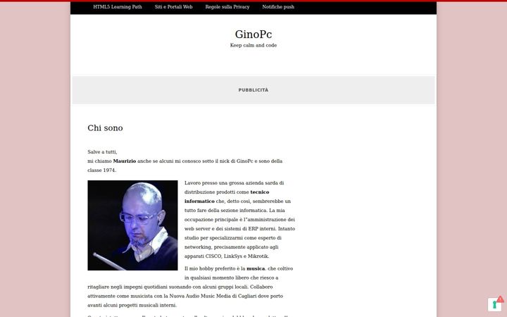 Screenshot of musinfo.altervista.org