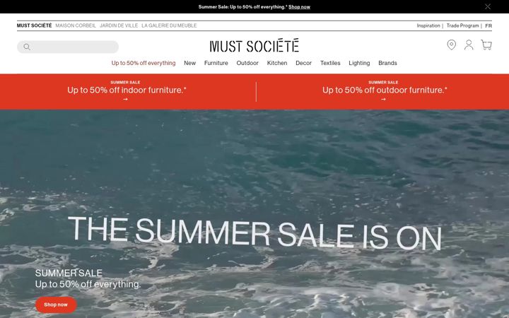 Screenshot of mustsociete.com