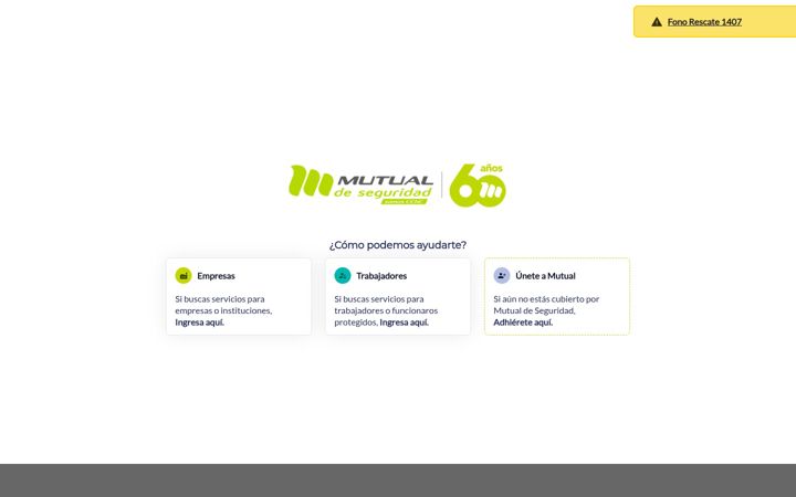 Screenshot of mutual.cl