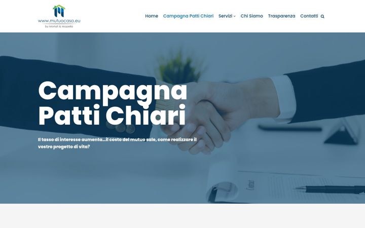 Kuvakaappaus sivustosta mutuocasa.eu