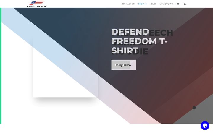 Screenshot von muzzlefree.com