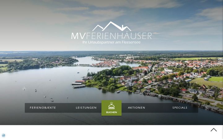 Skærmbillede af mv-ferienhaeuser.com