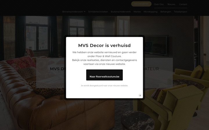 Screenshot di mvsdecor.be