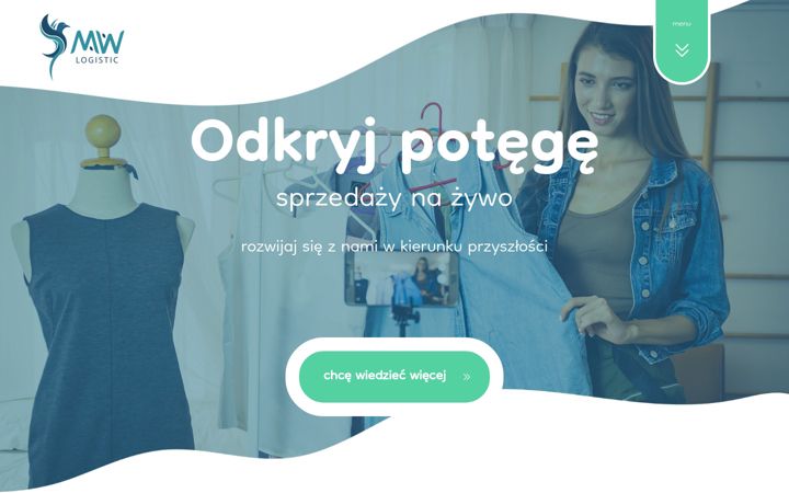 Screenshot di mwlogistic.pl