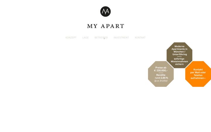 Screenshot di my-apart.de