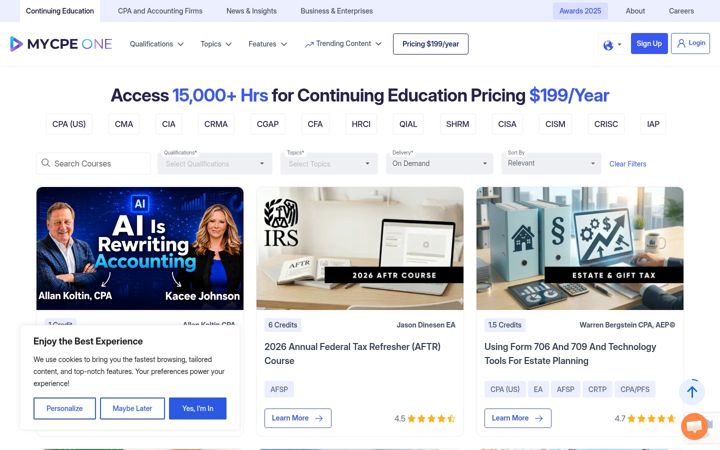 Skjermbilde av my-cpe.com