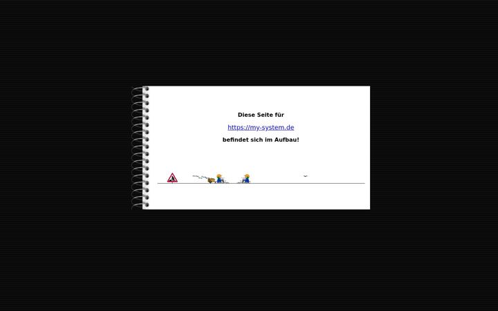 Screenshot of my-system.de