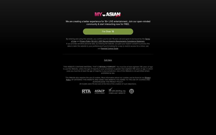 Screenshot of myasian.live