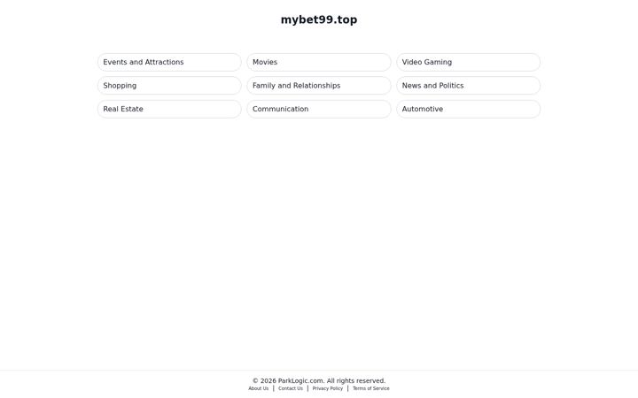 Screenshot of mybet99.top