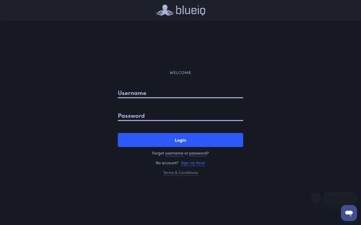 Screenshot ta' myblueiq.com