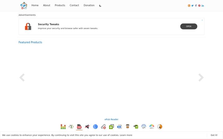 Screenshot of mybrowseraddon.com