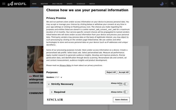 Screenshot stránky mycbs4.com