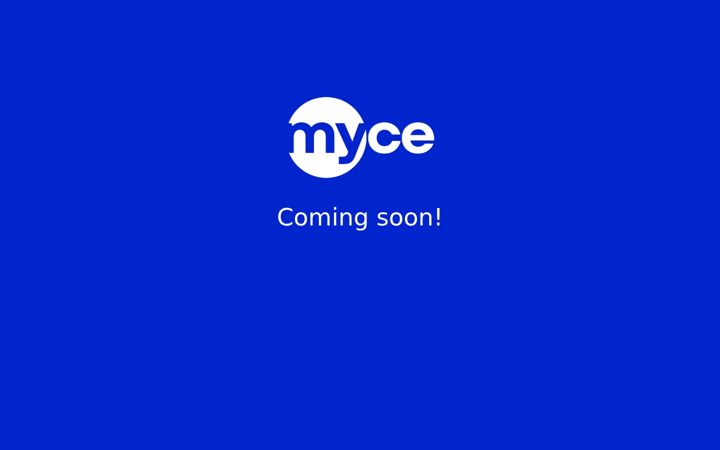 Screenshot of myce.com