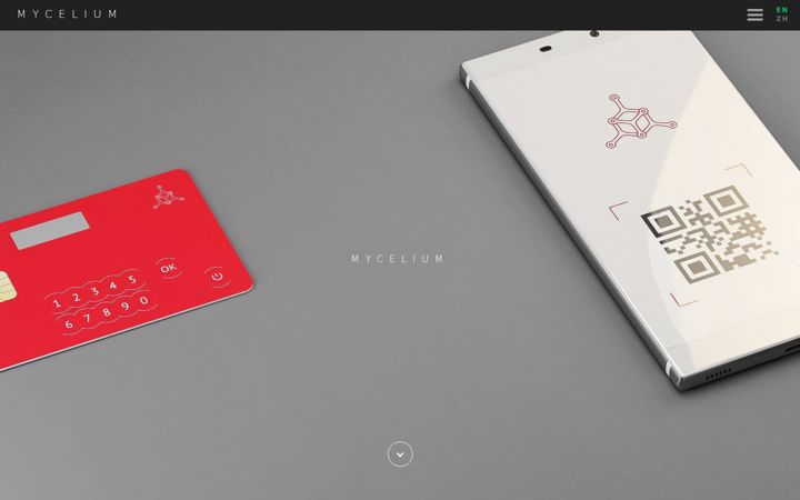 Screenshot of mycelium.com