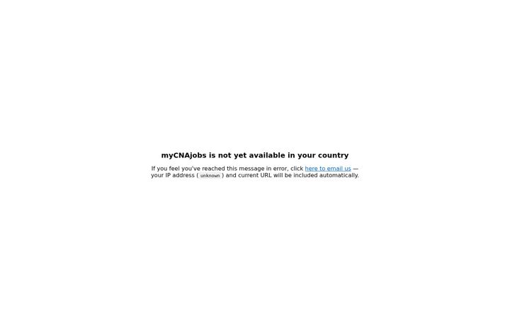 Screenshot of mycnajobs.com