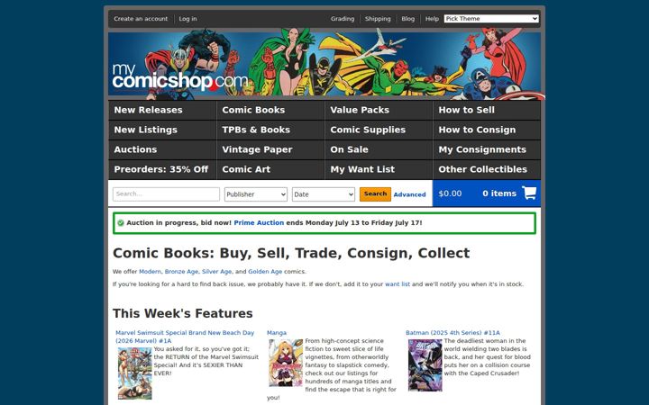 mycomicshop.com
