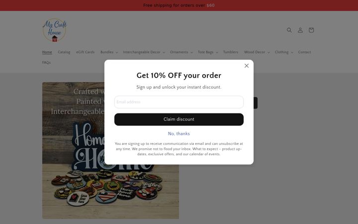 Screenshot of mycrafthouseva.com