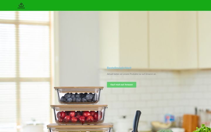 Screenshot of mycucinaa.com