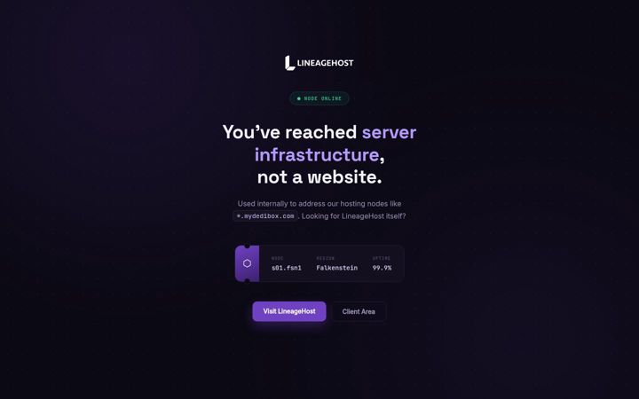 Screenshot of mydedibox.com