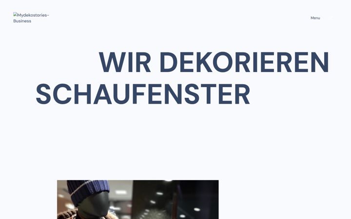 Screenshot of mydekostories-business.at
