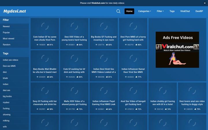 Screenshot of mydesi.sbs