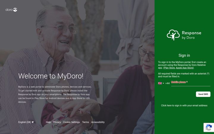 Screenshot of mydoro.com