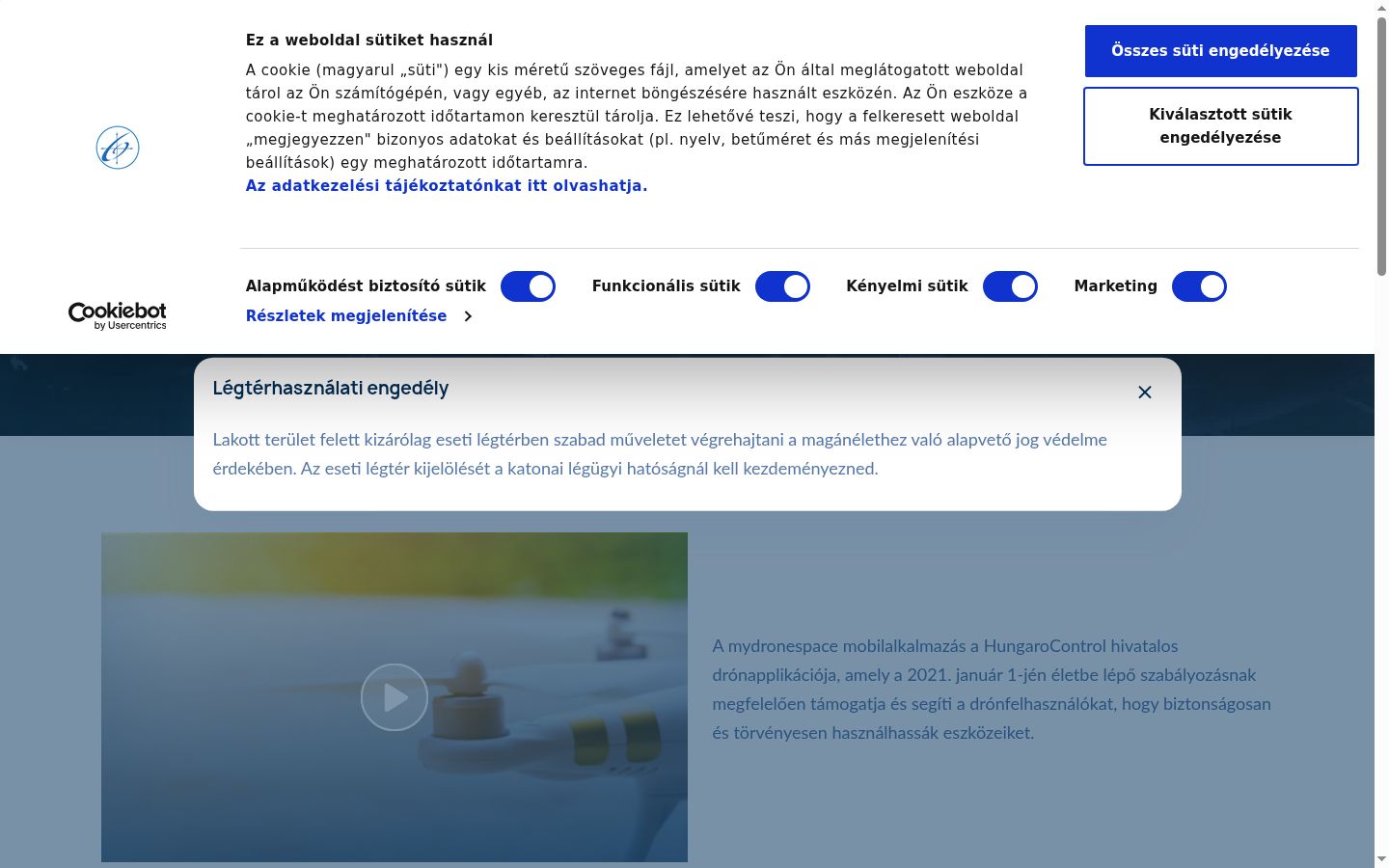 Screenshot tal-banner tal-kunsens muri qabel kwalunkwe interazzjoni
