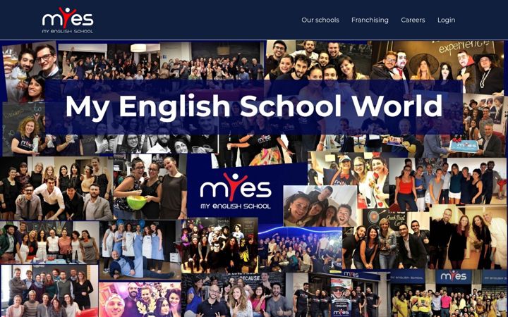 Screenshot of myes.school