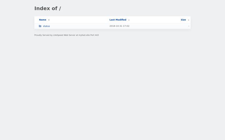 Screenshot stránky myfast.site