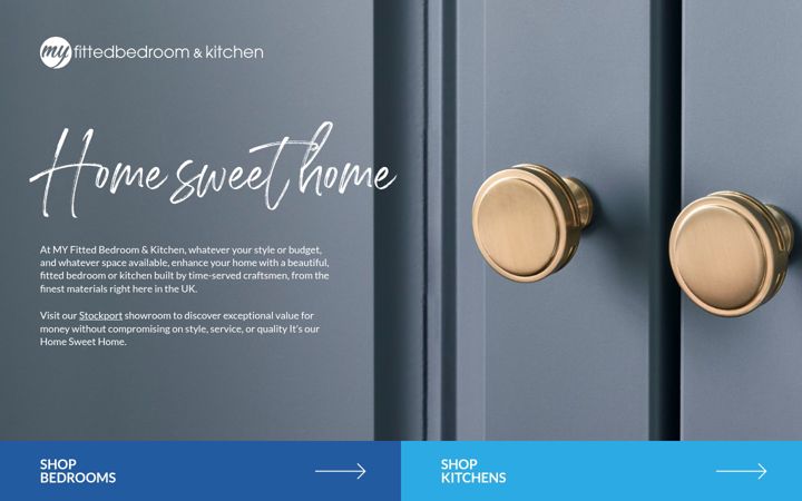 Screenshot ta' myfittedbedroomsandkitchens.com