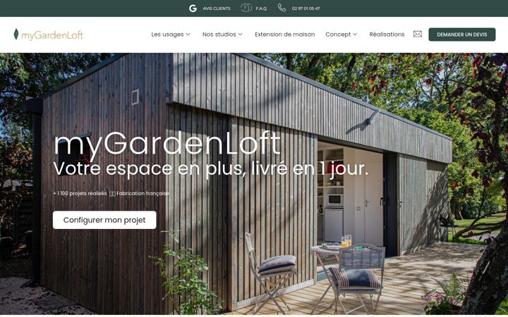 Captură de ecran a mygardenloft.com