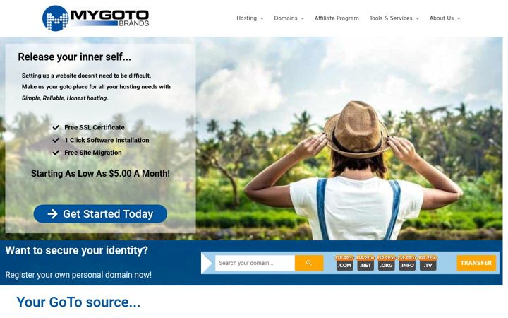 Screenshot di mygoto.com