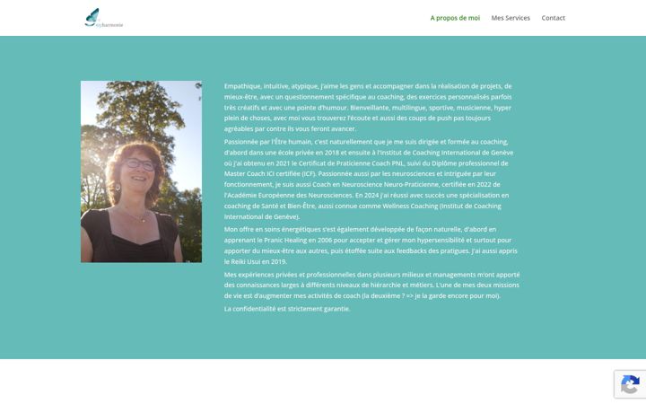 Screenshot of myharmonie.ch