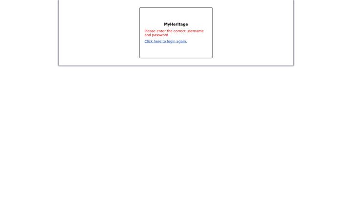 Screenshot of myheritagewidgets.com