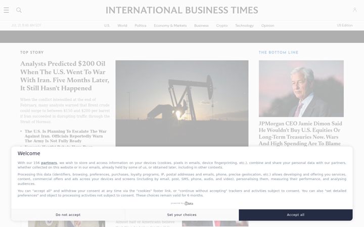 Screenshot ta' myibtimes.com