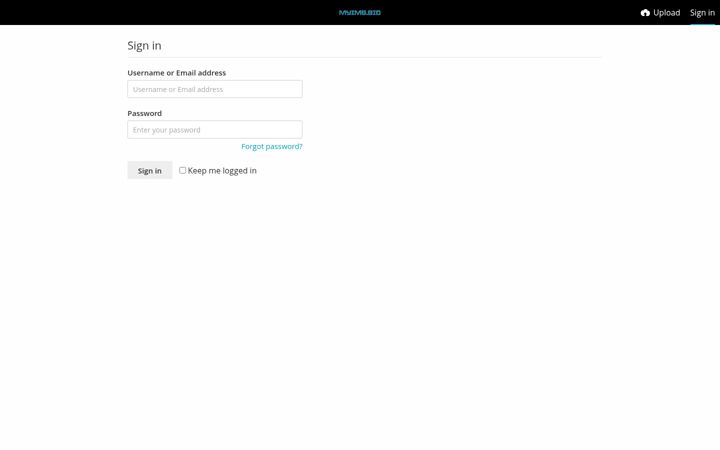 Screenshot of myimg.click