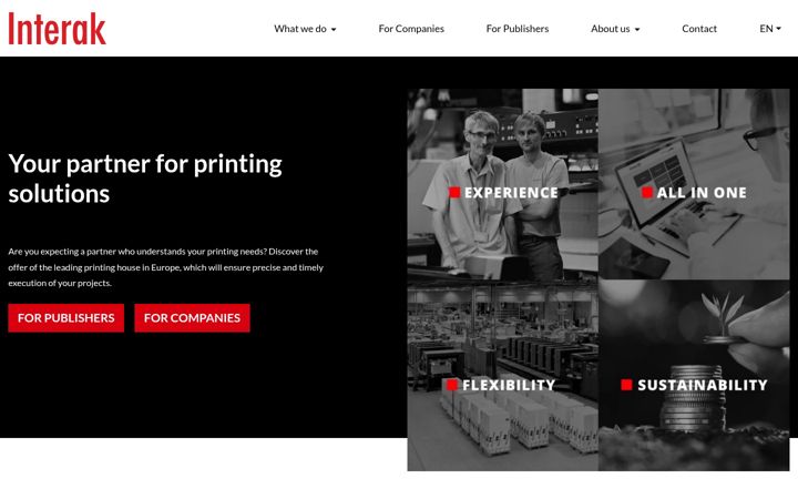 Screenshot of myinterak.com