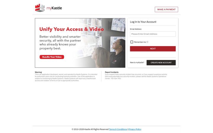 Screenshot of mykastle.com