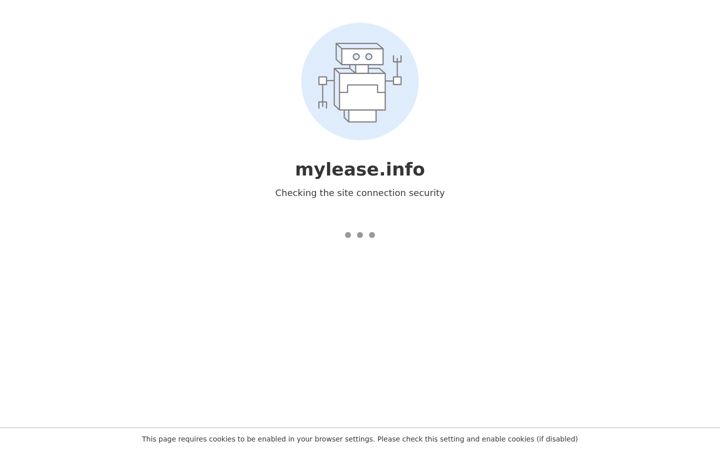 Snímek obrazovky mylease.info