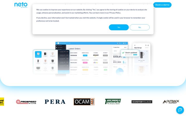 Screenshot of mymaropost.com