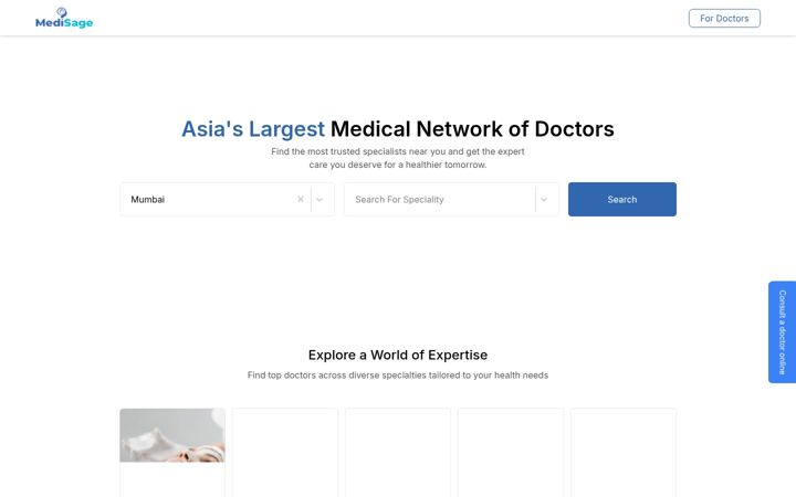 Screenshot of mymedisage.com