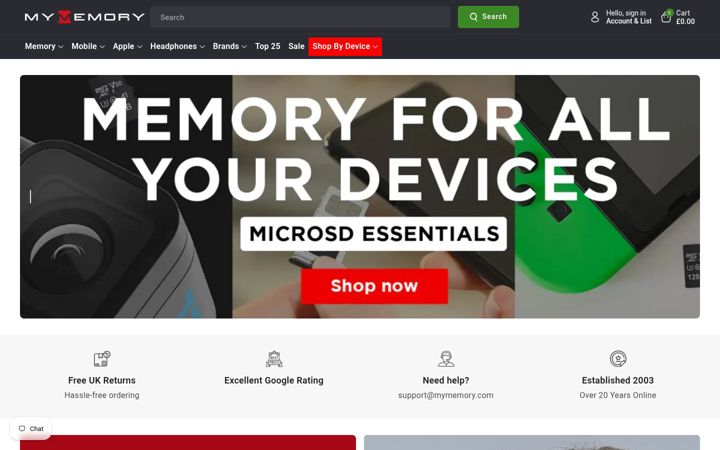 Képernyőkép: mymemory.co.uk