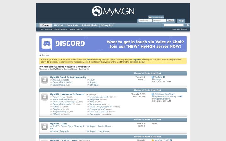 Screenshot of mymgn.com