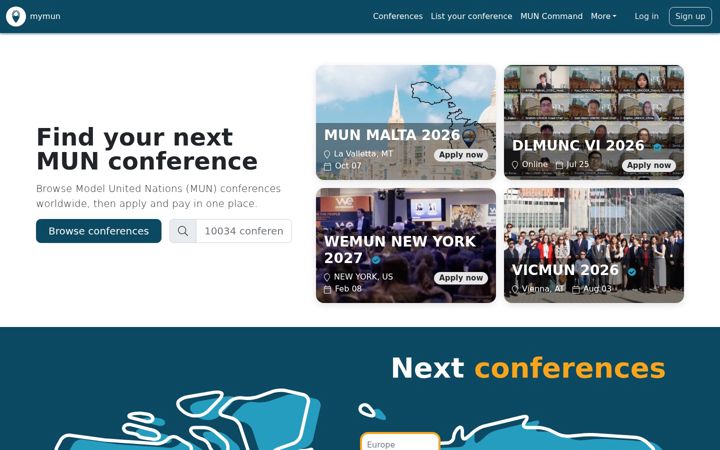 Screenshot di mymun.com