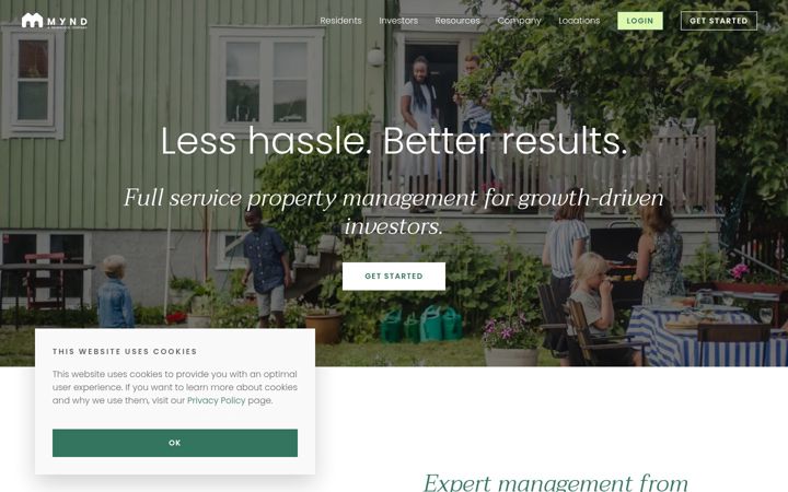 Screenshot of mynd.co