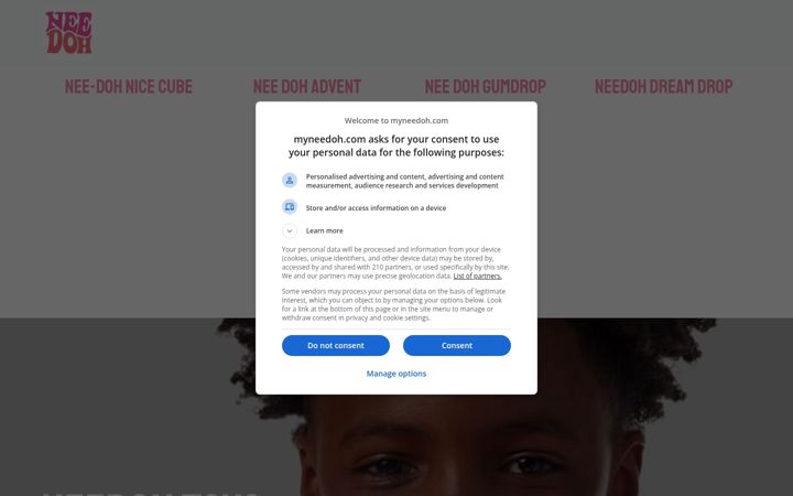 Screenshot of myneedoh.com