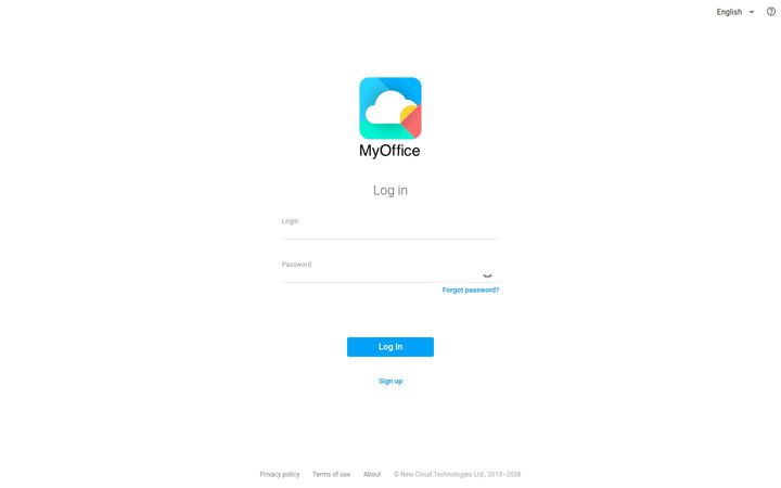 Screenshot of myoffice.team