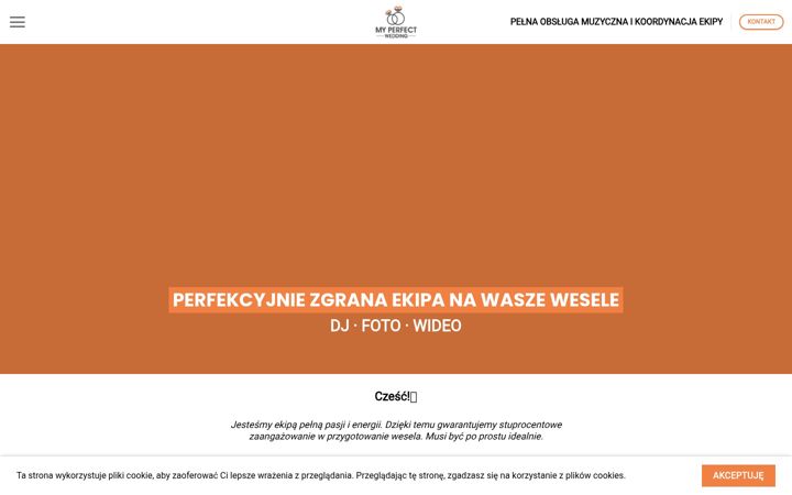 Zrzut ekranu myperfectwedding.pl